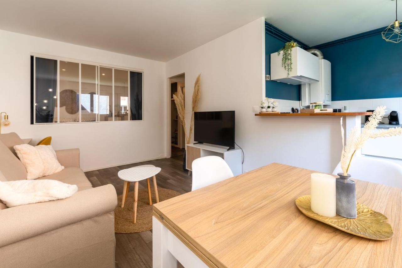 Апартаменты Hygge - Superbe Apt Renove Rouen Gare Avec Parking Privatif Экстерьер фото